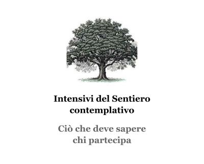 Indicazioni per gli intensivi